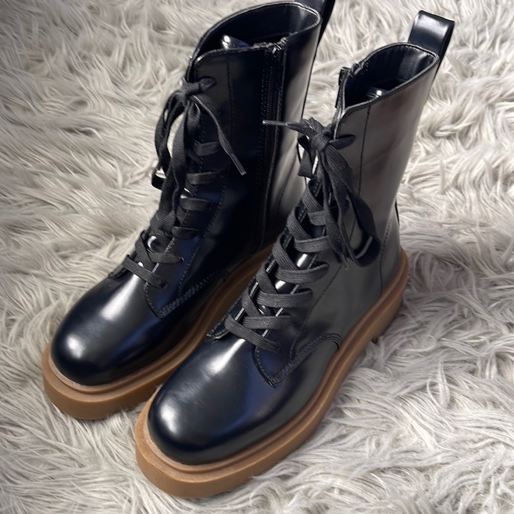 H&M combat boots